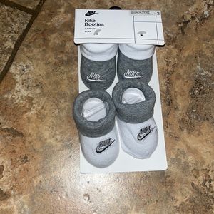 2 Pair Nike Baby Booties